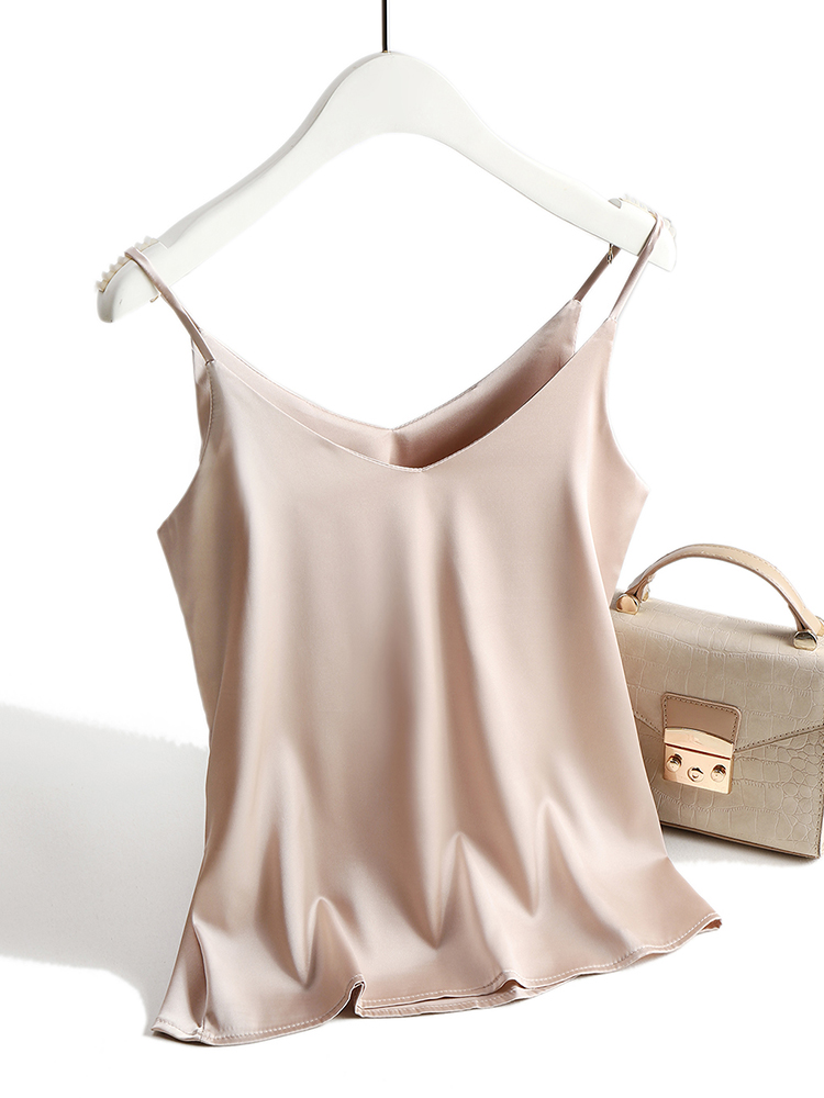 Suspender Tank Top - AOSSVIAO 2026 Spaghetti Strap Top Women