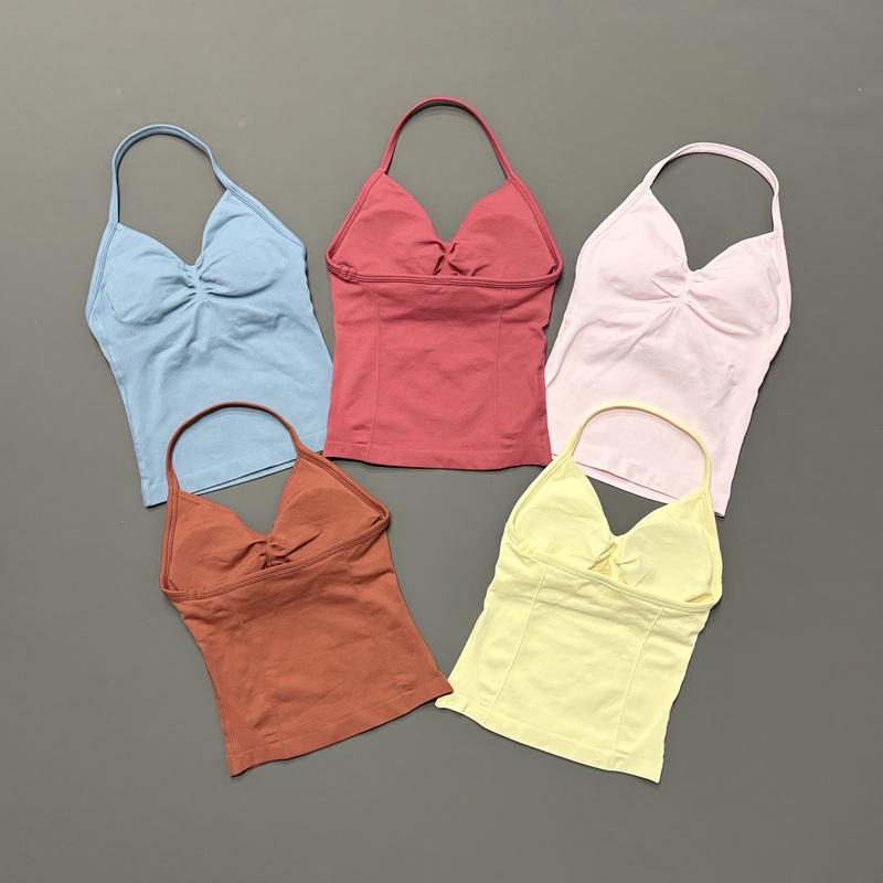 Gym Women Sports Tank Top Seam - огляд і ціна Suspender Tank Top