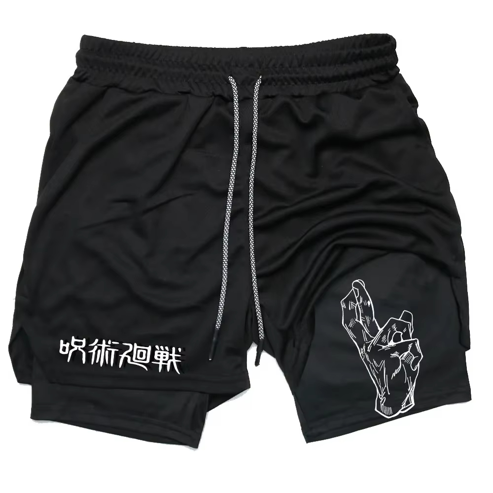 Anime Jujutsu Kaisen Gym Short - огляд і ціна Compression Shorts Athletes