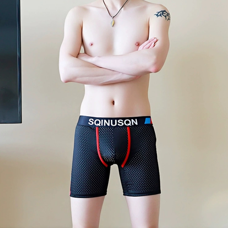 Men's Ice Silk Mesh Boxer Brie - огляд і ціна Mesh Sport Boxer