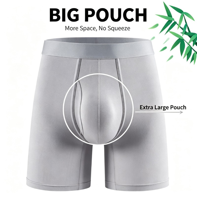 Big Pouch Men Bamboo Fiber Box - огляд і ціна Bamboo Fiber Trunk