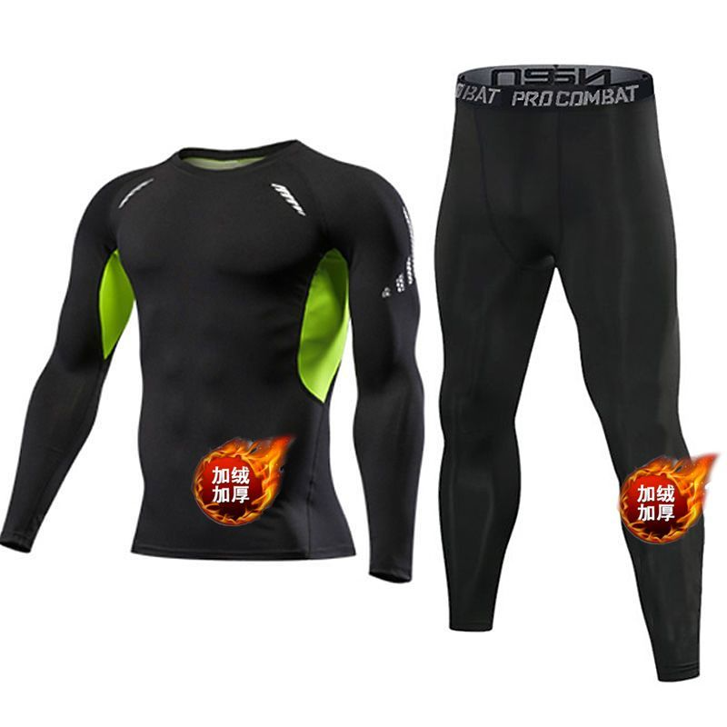Men Fleece Lined Compression S - огляд і ціна Compression Long Pant