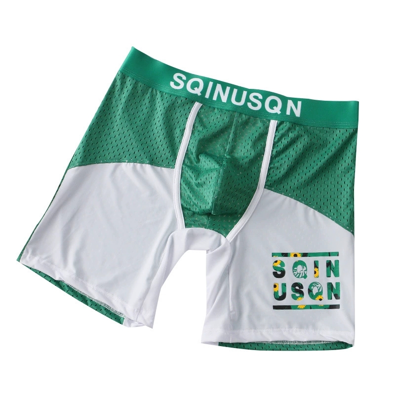Men Ice Silk Mesh Boxer Briefs - огляд і ціна Mesh Sport Boxer